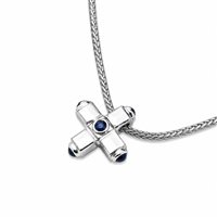 Collana Zancan Uomo in Oro Zaffiro EC004B - EC004B